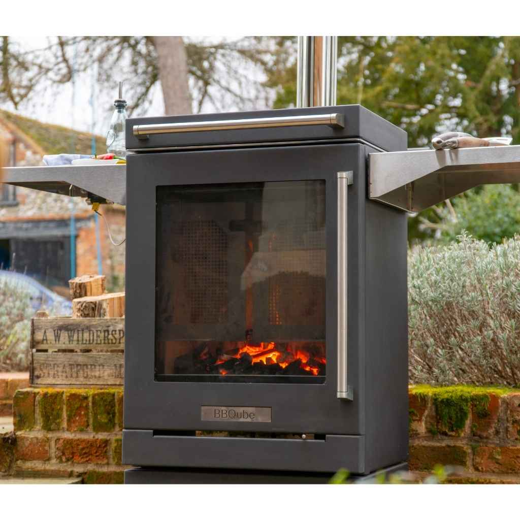 BBQube 2-Wheel Grill and Heater