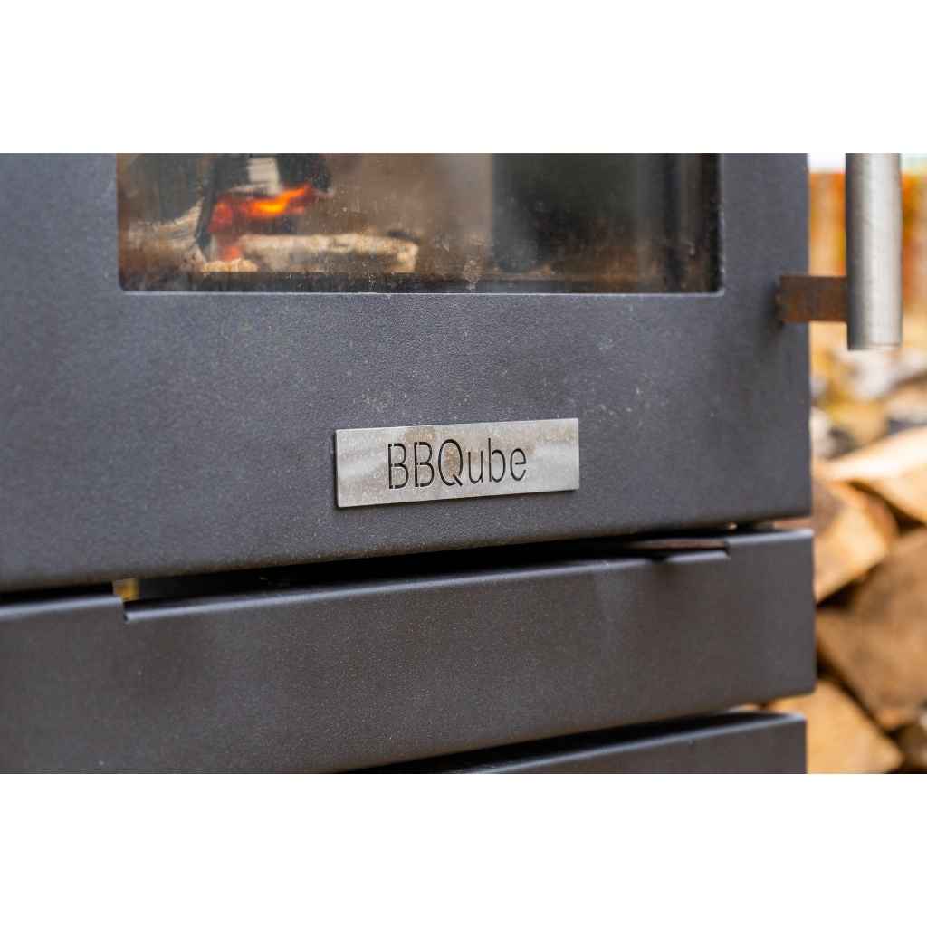 BBQube Outdoor Grill and Heater Close-Up