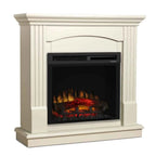 Dimplex Chadwick Optiflame cream electric suite angled view Instyora