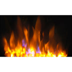 Dimplex Kingsley Deluxe Optiflame flame effect Instyora Chrome