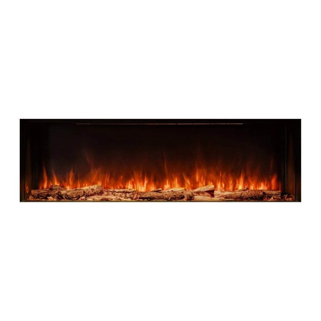 Woodford Hestia and Denvar 1838 Electric Fire Front View - Instyora