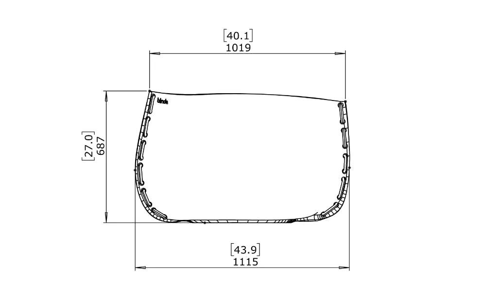 Blinde Design - Stitch 100 - Concrete Planter
