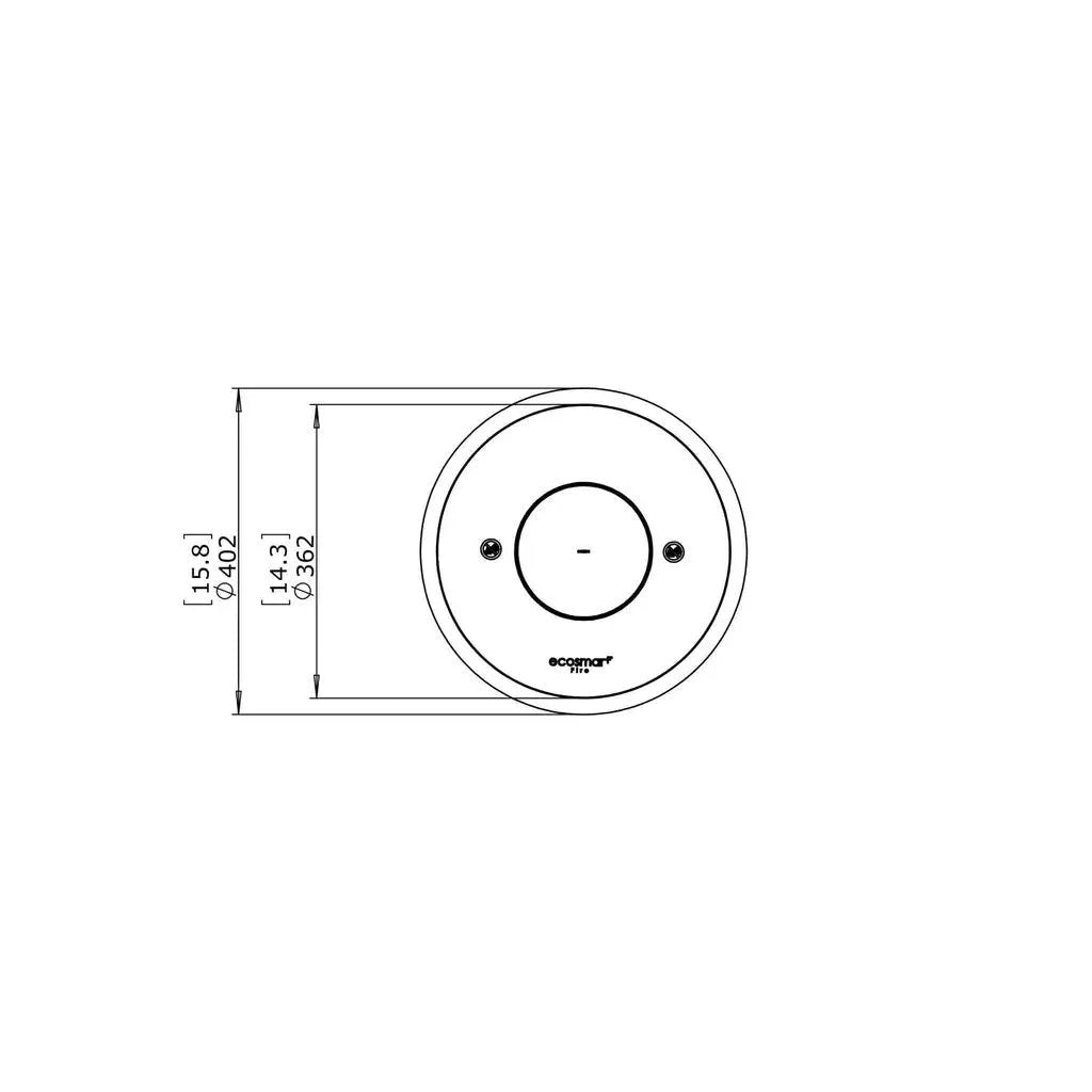 EcoSmart Fire AB8 Ethanol Burner