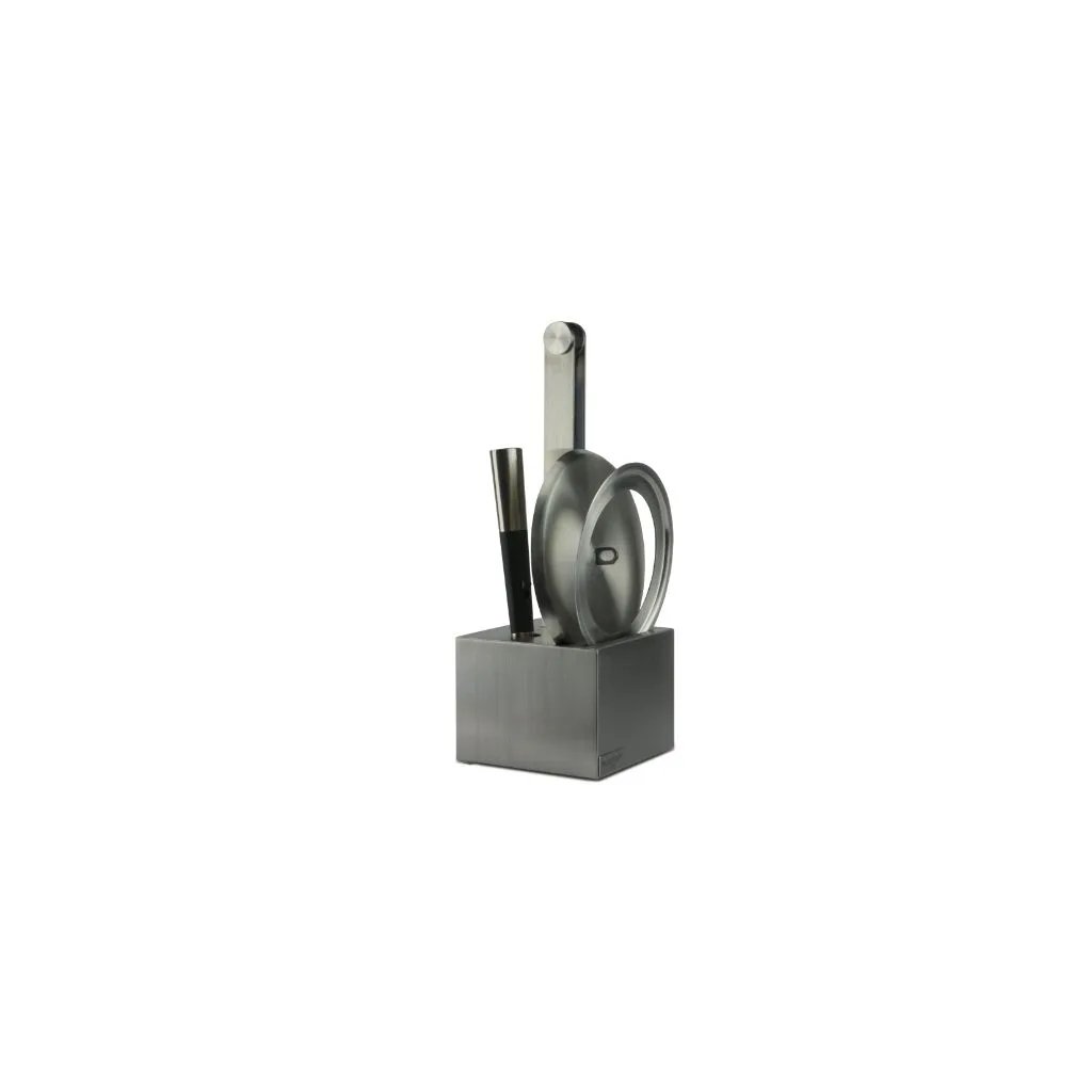 EcoSmart Fire Accessory Holder Black / Stainless Steel