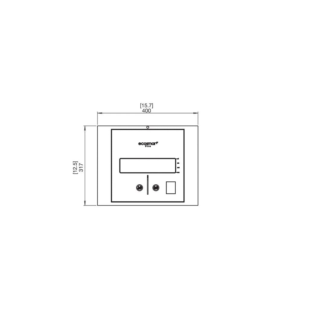 EcoSmart Fire BK5 Ethanol Stainless Steel Burner