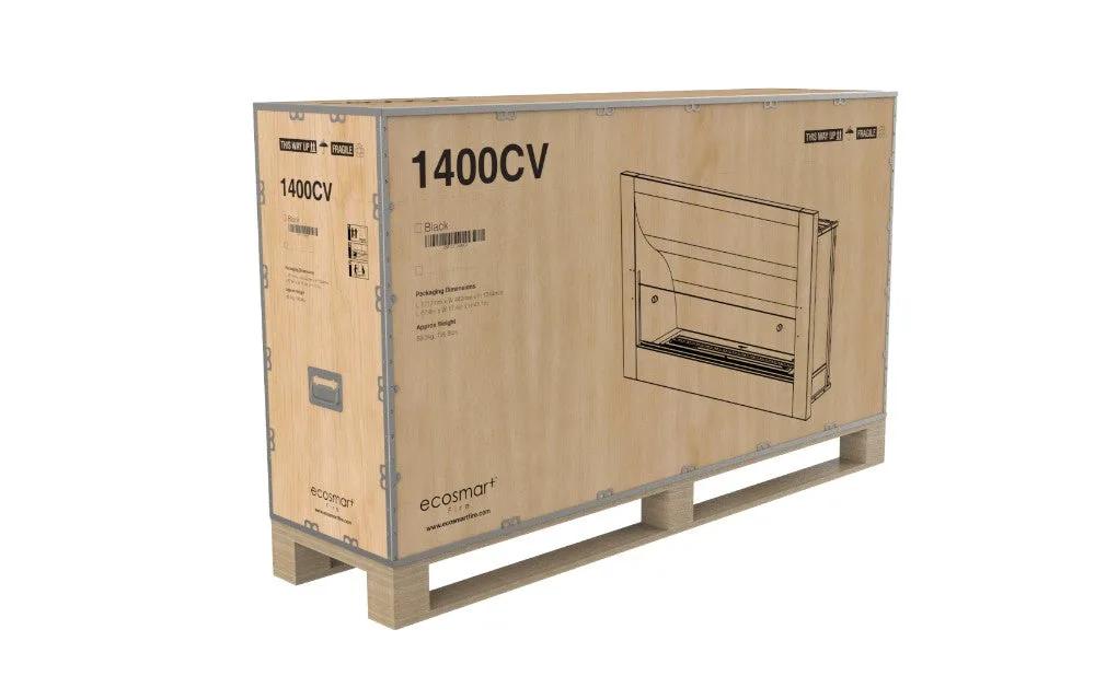 EcoSmart Fire - Firebox 1400CV Curved Fireplace Insert