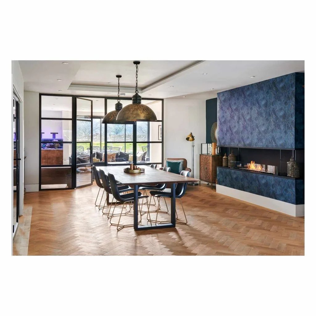 EcoSmart Fire Flex 104  Bioethanol Fireplace Insert - Single Room