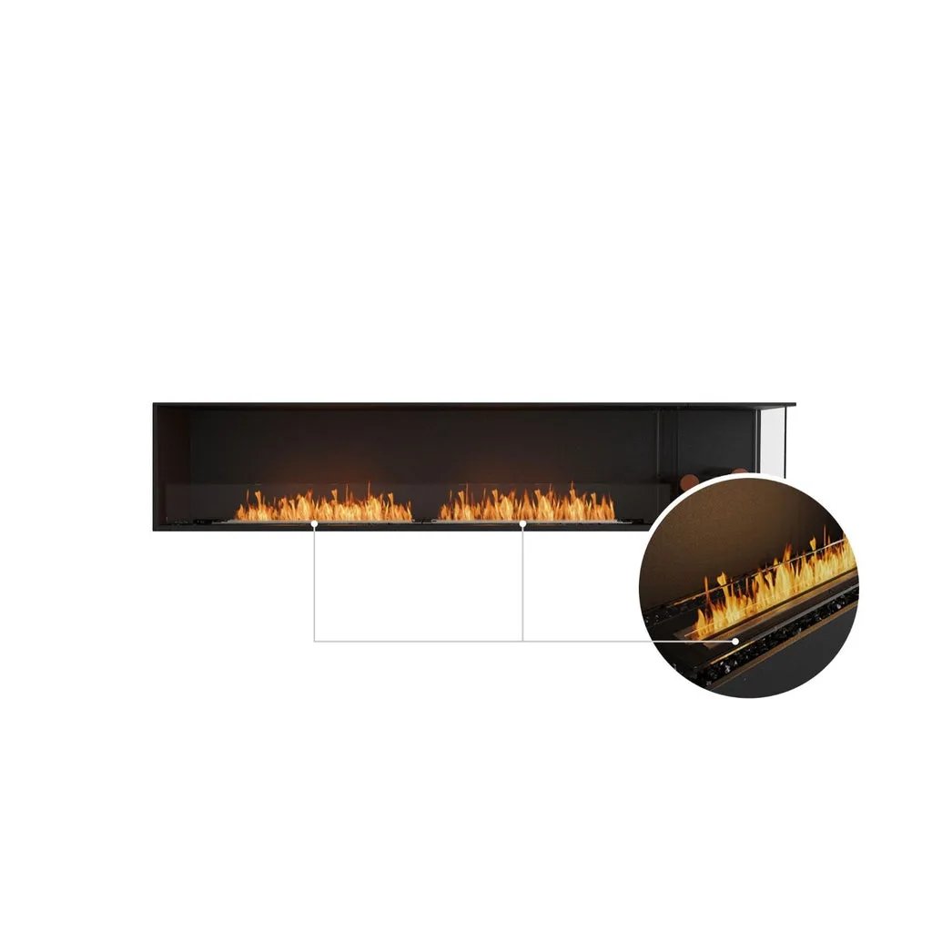 EcoSmart Fire Flex 104  Bioethanol Fireplace Insert - Single Room
