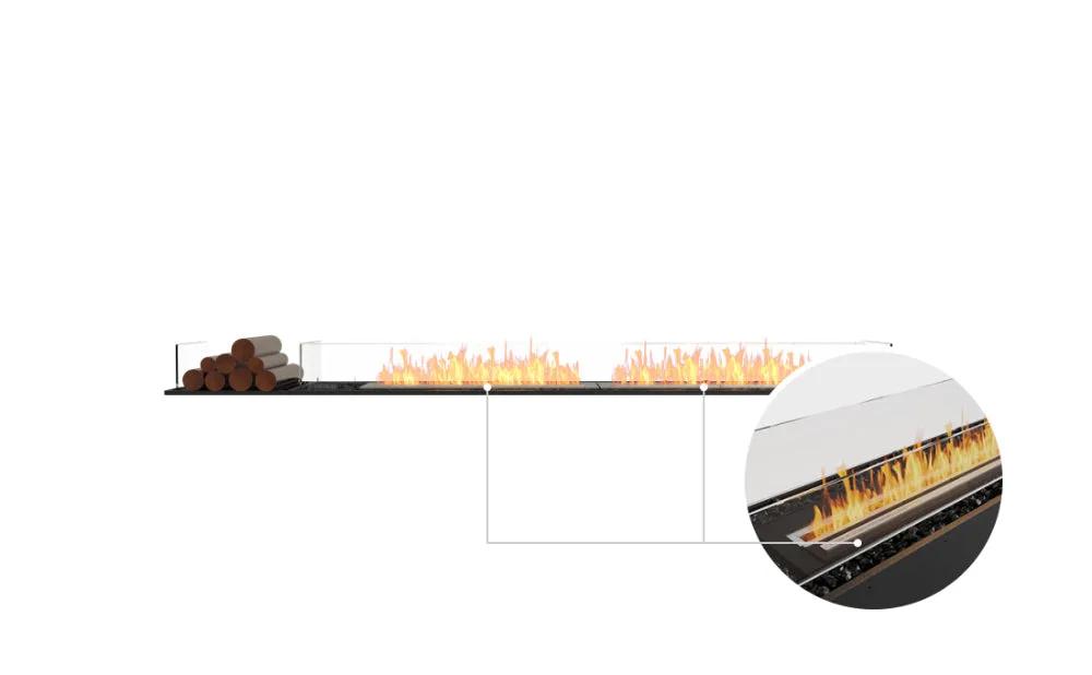 EcoSmart Fire Flex 104 Fireplace Insert - Room Divider