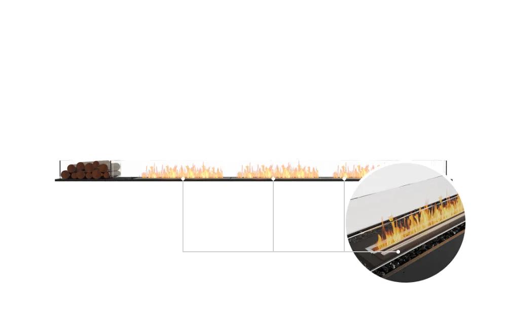 EcoSmart Fire Flex 140 Fireplace Insert - Room Divider