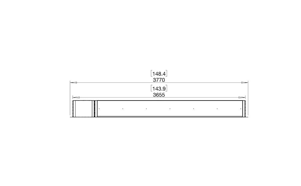 EcoSmart Fire Flex 140 Fireplace Insert - Room Divider