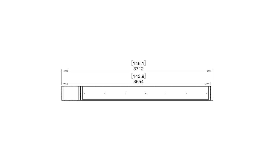 EcoSmart Fire Flex 140 Fireplace Insert - Room Divider