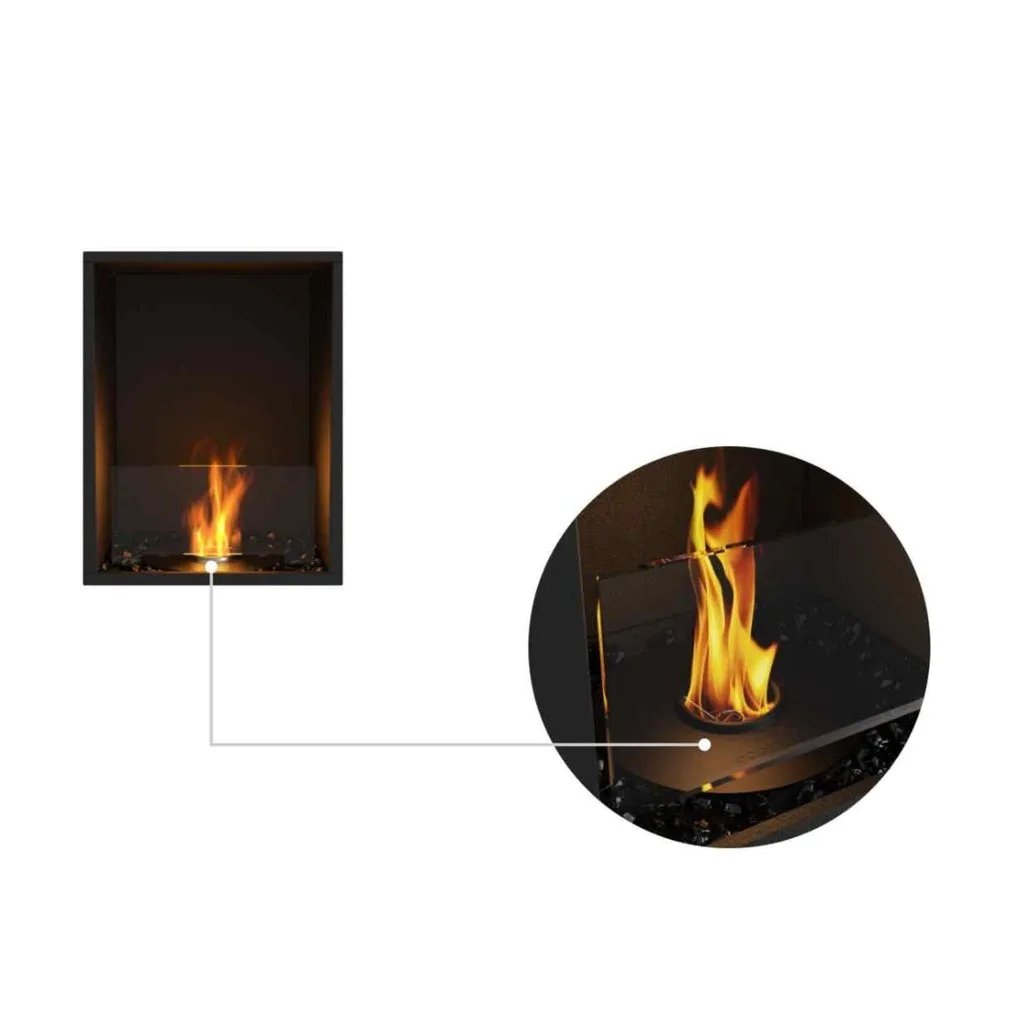 EcoSmart Fire Flex 18 Bioethanol Fireplace Insert - Single Room