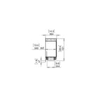 EcoSmart Fire Flex 18 Bioethanol Fireplace Insert - Single Room