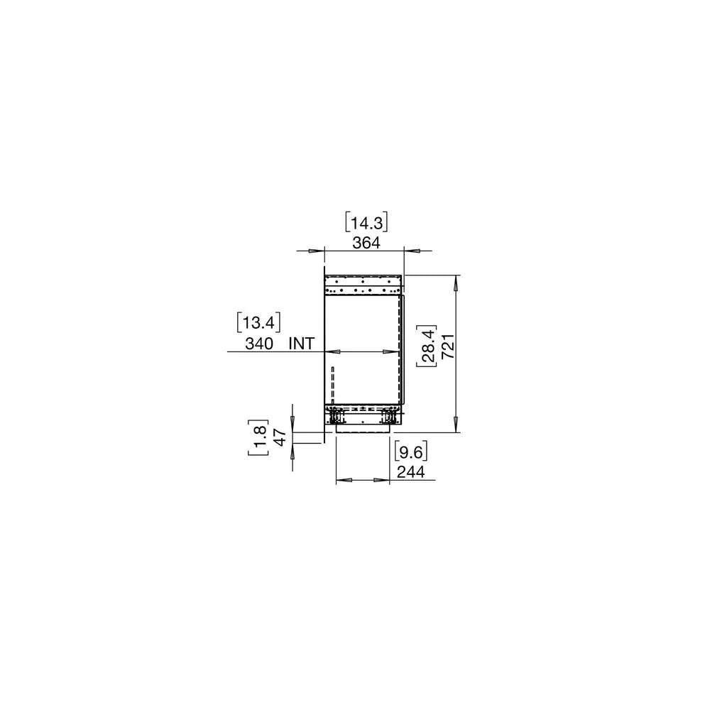 EcoSmart Fire Flex 18 Bioethanol Fireplace Insert - Single Room