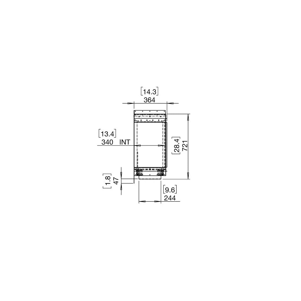 EcoSmart Fire Flex 18 Bioethanol Fireplace Insert - Single Room
