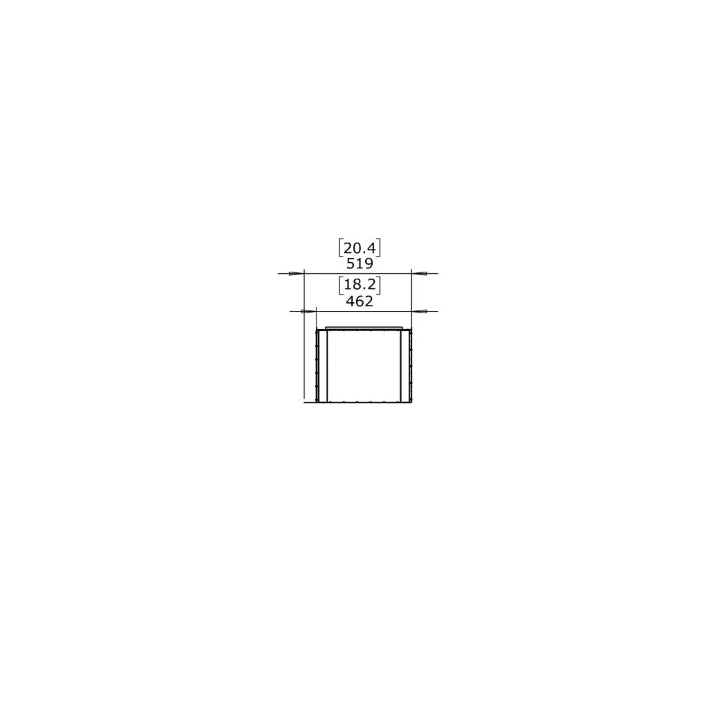 EcoSmart Fire Flex 18 Bioethanol Fireplace Insert - Single Room