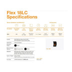 EcoSmart Fire Flex 18 Bioethanol Fireplace Insert - Single Room