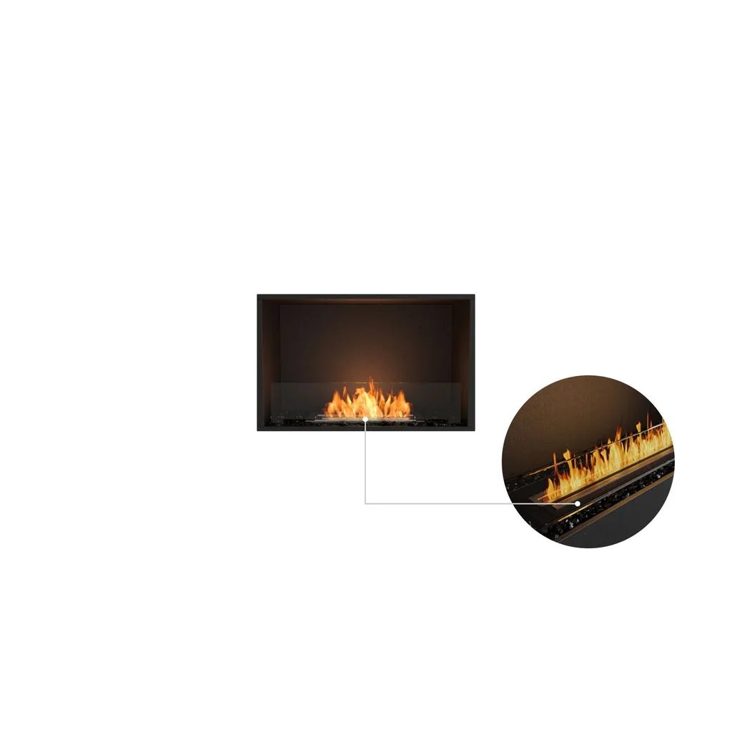 EcoSmart Fire Flex 32 Bioethanol Fireplace Insert - Single Room