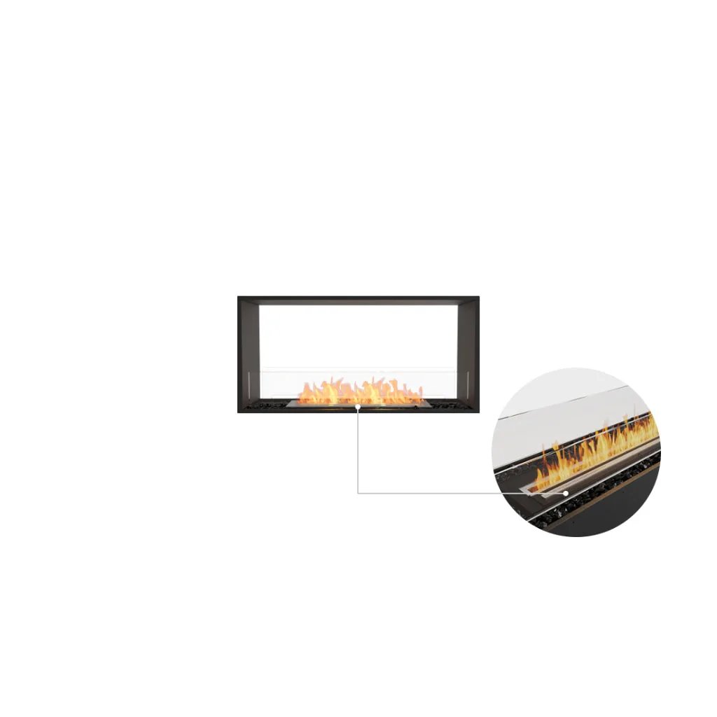 EcoSmart Fire Flex 42 Bioethanol Fireplace Insert - Room Divider