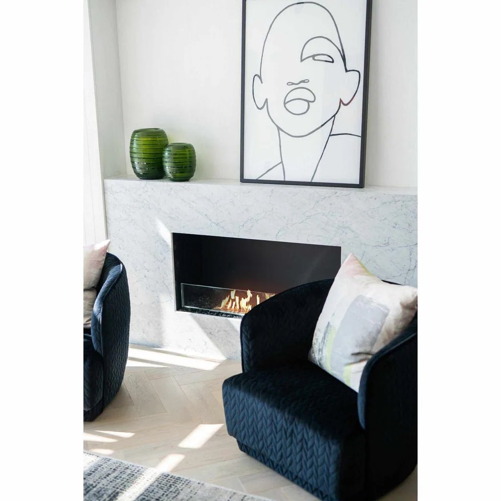 EcoSmart Fire Flex 42 Bioethanol Fireplace Insert - Single Room