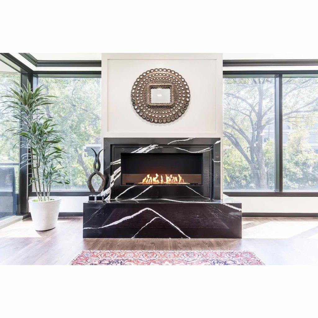 EcoSmart Fire Flex 42 Bioethanol Fireplace Insert - Single Room