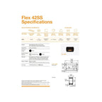EcoSmart Fire Flex 42 Bioethanol Fireplace Insert - Single Room