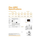 EcoSmart Fire Flex 42 Bioethanol Fireplace Insert - Single Room