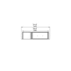 EcoSmart Fire Flex 50 Fireplace Insert - Single Room