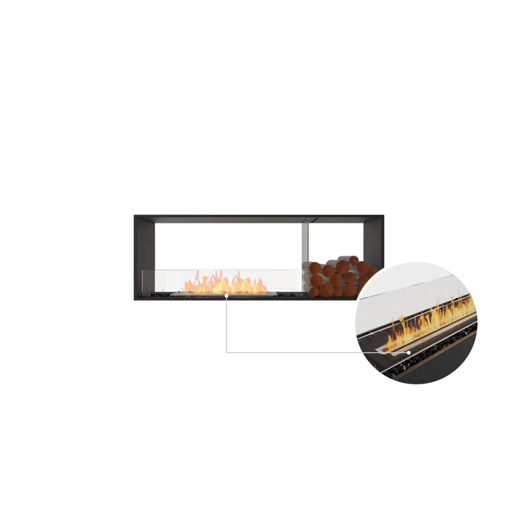 EcoSmart Fire Flex 60 Bioethanol Fireplace Insert - Room Divider
