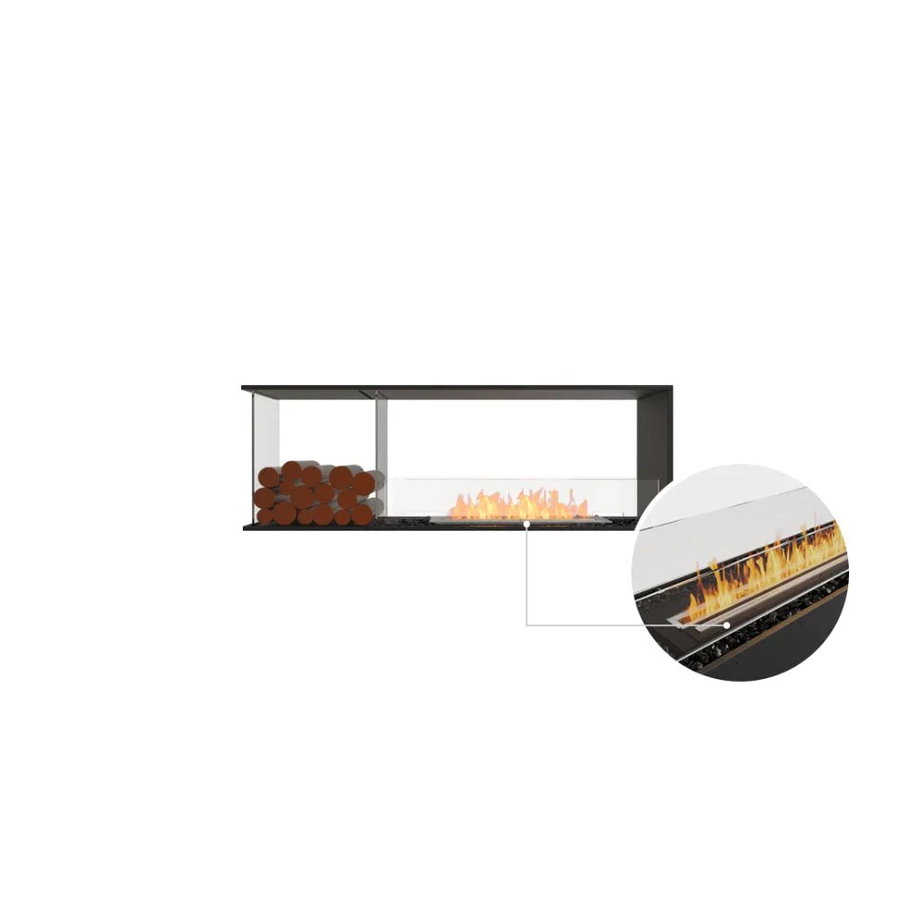 EcoSmart Fire Flex 60 Bioethanol Fireplace Insert - Room Divider