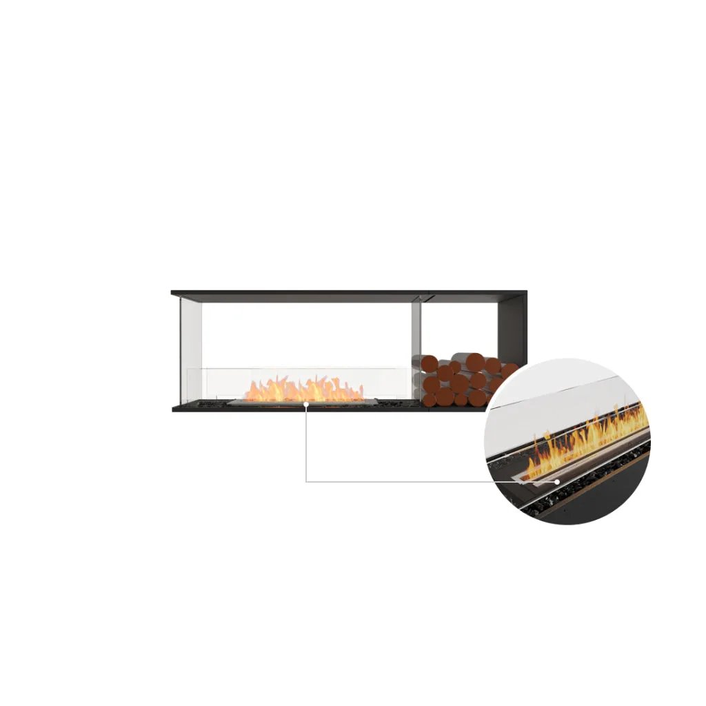 EcoSmart Fire Flex 60 Bioethanol Fireplace Insert - Room Divider