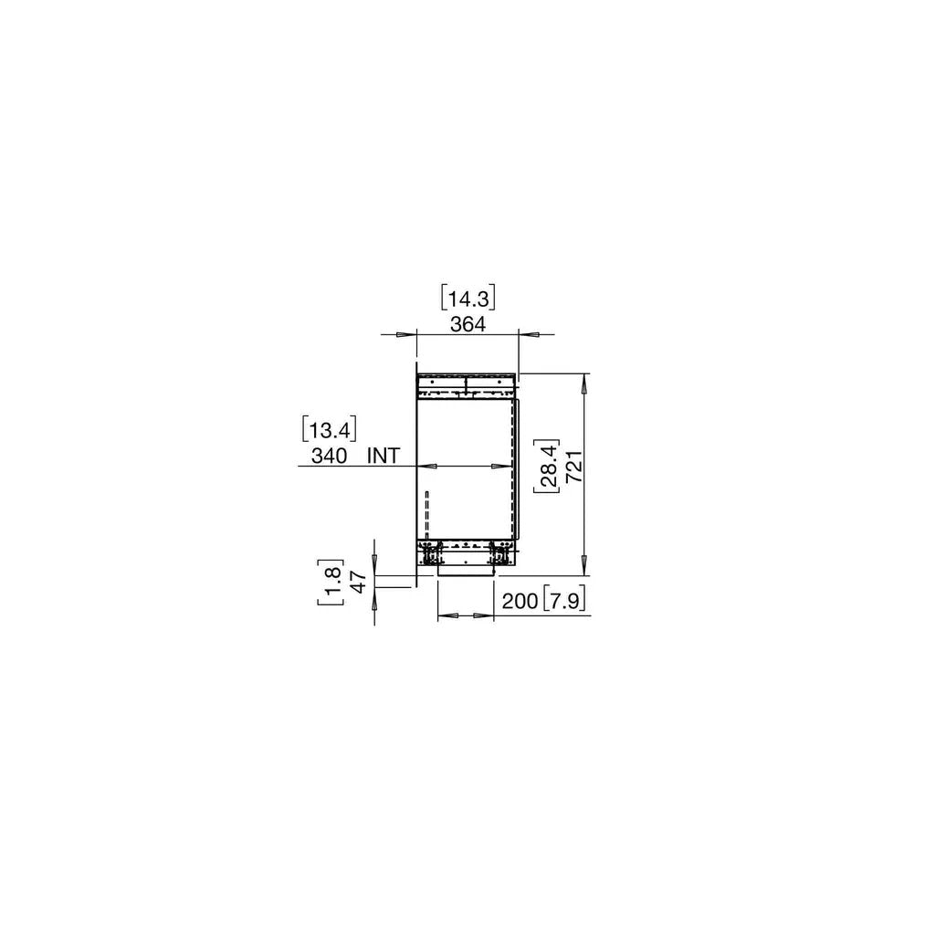 EcoSmart Fire Flex 60 Bioethanol Fireplace Insert - Single Room