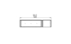 EcoSmart Fire Flex 60 Bioethanol Fireplace Insert - Single Room