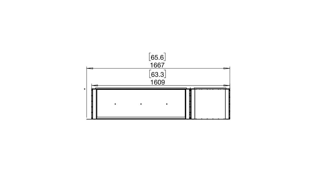 EcoSmart Fire Flex 60 Bioethanol Fireplace Insert - Single Room