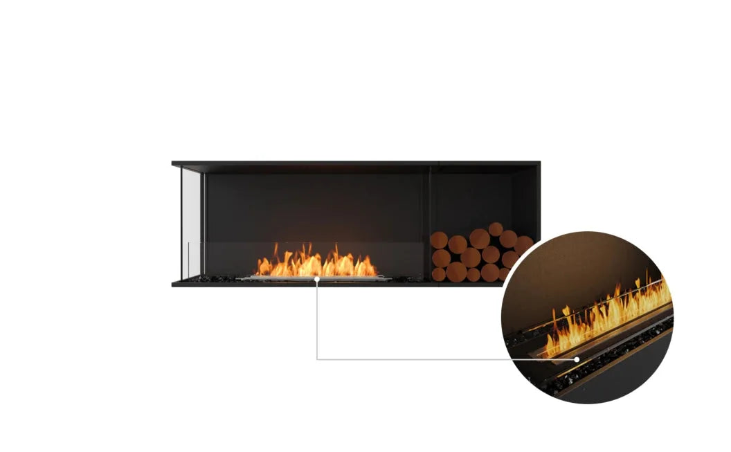 EcoSmart Fire Flex 60 Bioethanol Fireplace Insert - Single Room