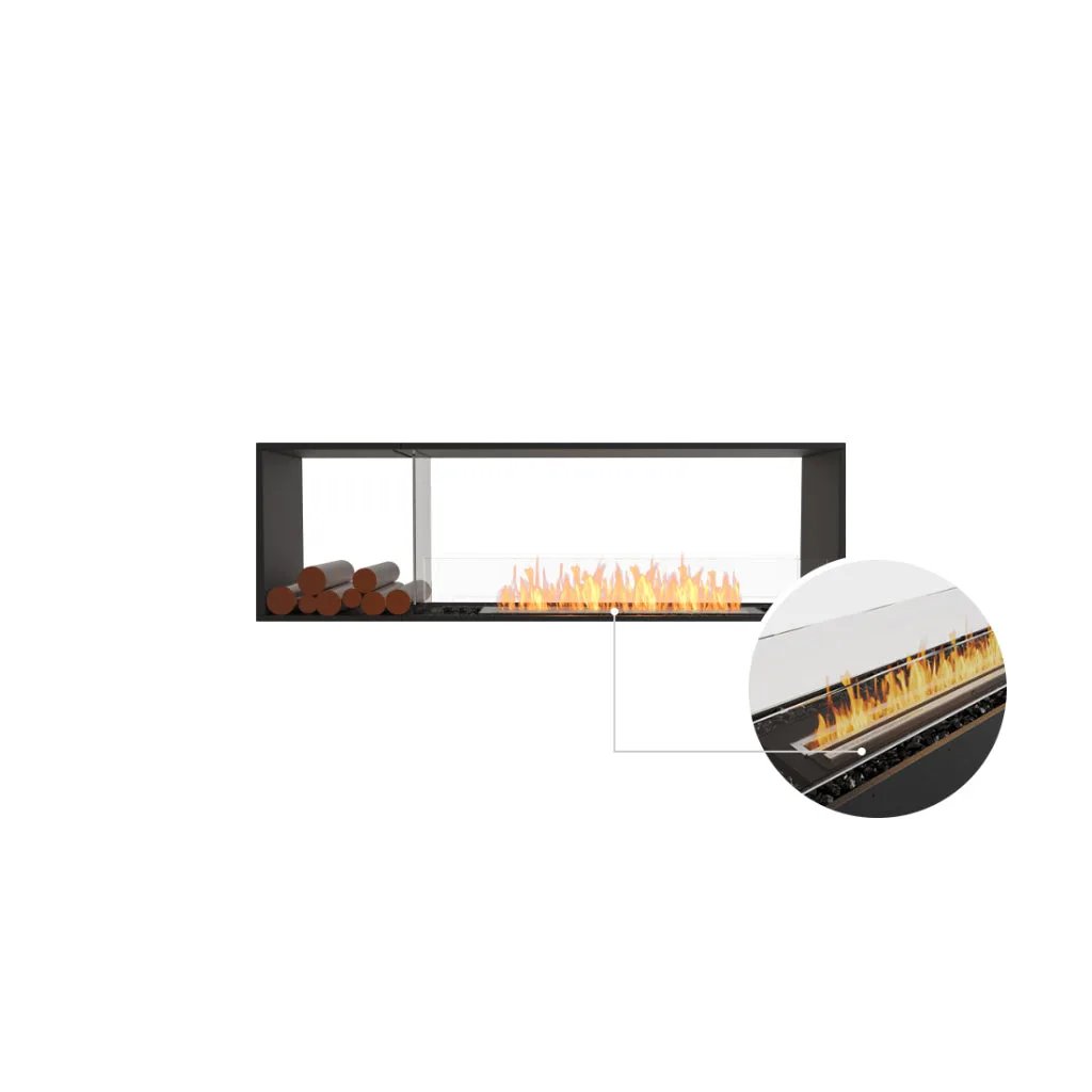 EcoSmart Fire Flex 68 Bioethanol Fireplace Insert - Room Divider