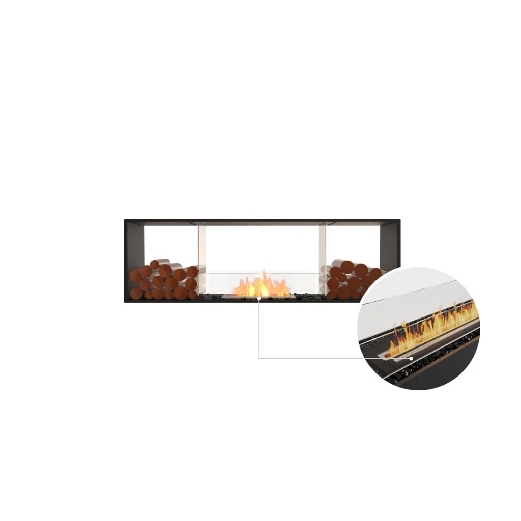 EcoSmart Fire Flex 68 Bioethanol Fireplace Insert - Room Divider