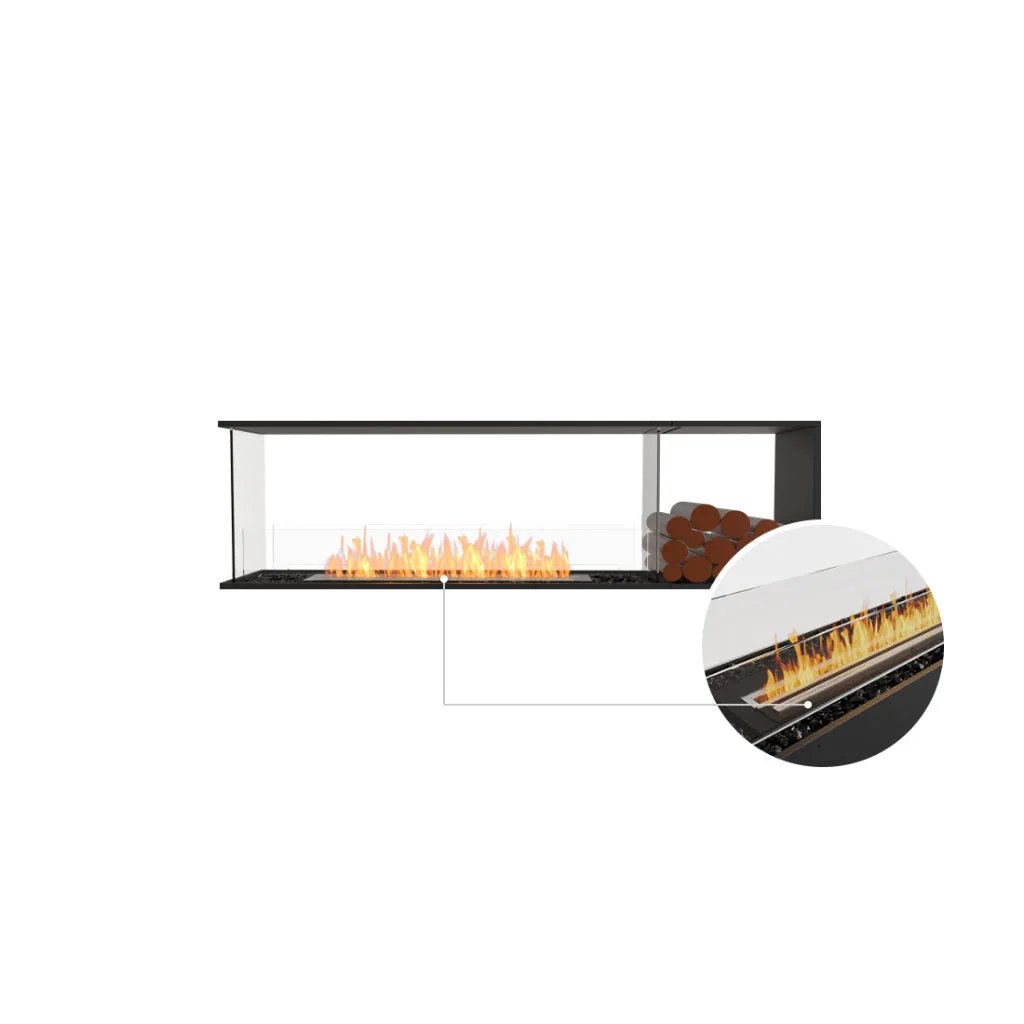 EcoSmart Fire Flex 68 Bioethanol Fireplace Insert - Room Divider