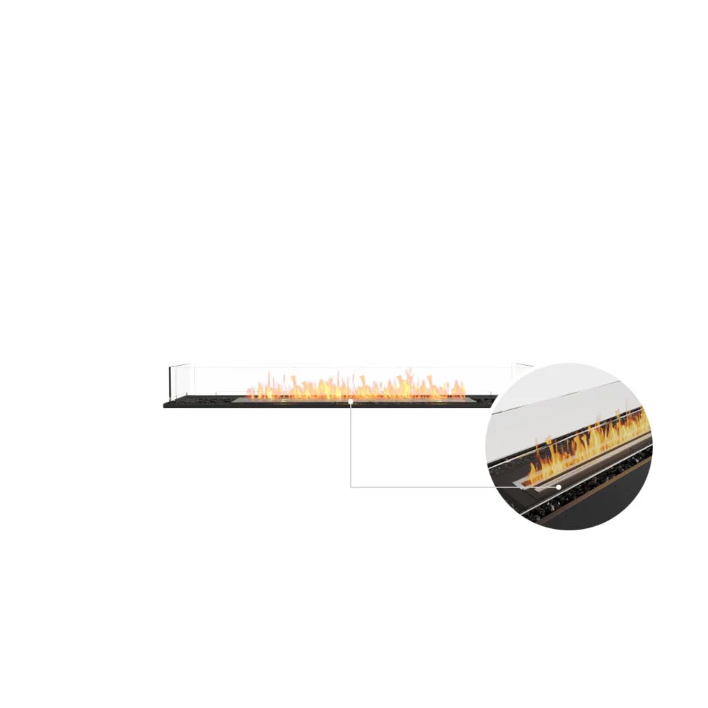 EcoSmart Fire Flex 68 Bioethanol Fireplace Insert - Room Divider