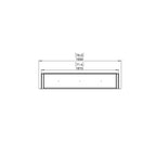 EcoSmart Fire Flex 68 Bioethanol Fireplace Insert - Single Room