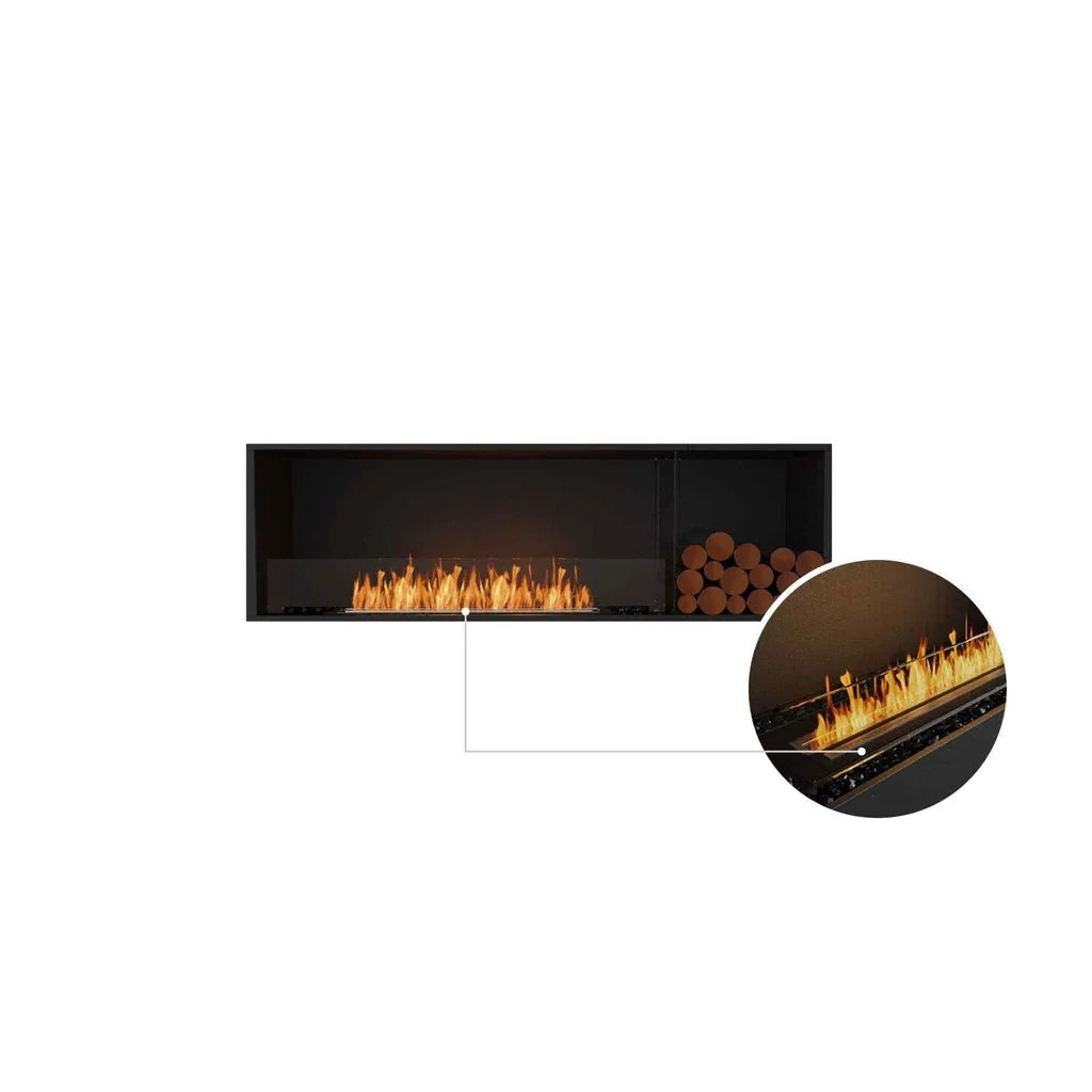 EcoSmart Fire Flex 68 Bioethanol Fireplace Insert - Single Room