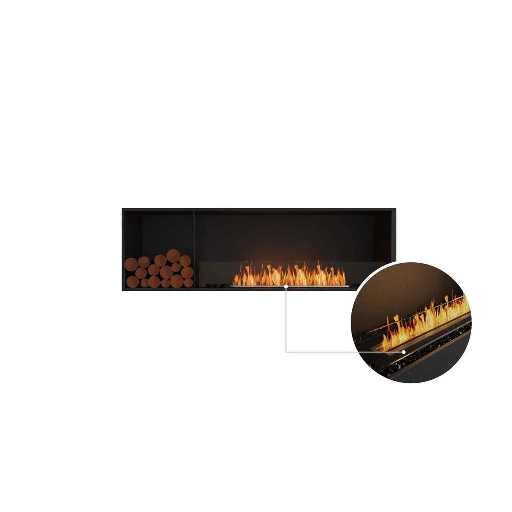 EcoSmart Fire Flex 68 Bioethanol Fireplace Insert - Single Room