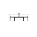 EcoSmart Fire Flex 68 Bioethanol Fireplace Insert - Single Room