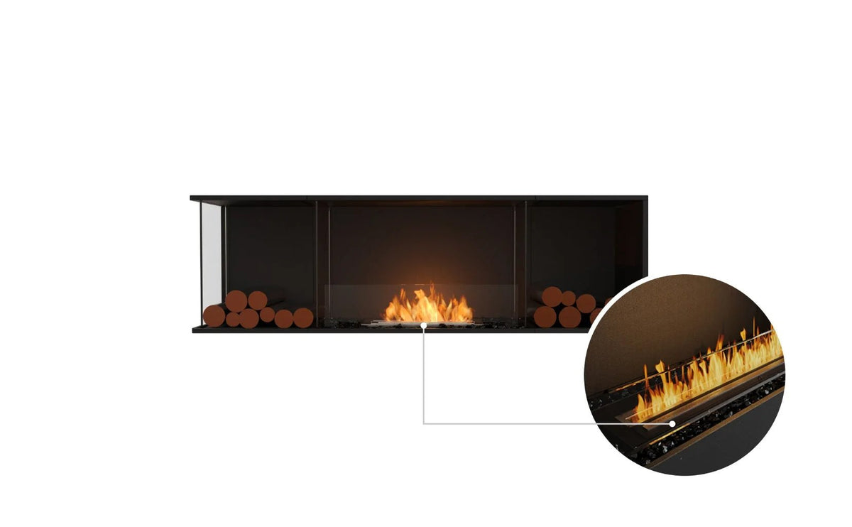 EcoSmart Fire Flex 68 Bioethanol Fireplace Insert - Single Room