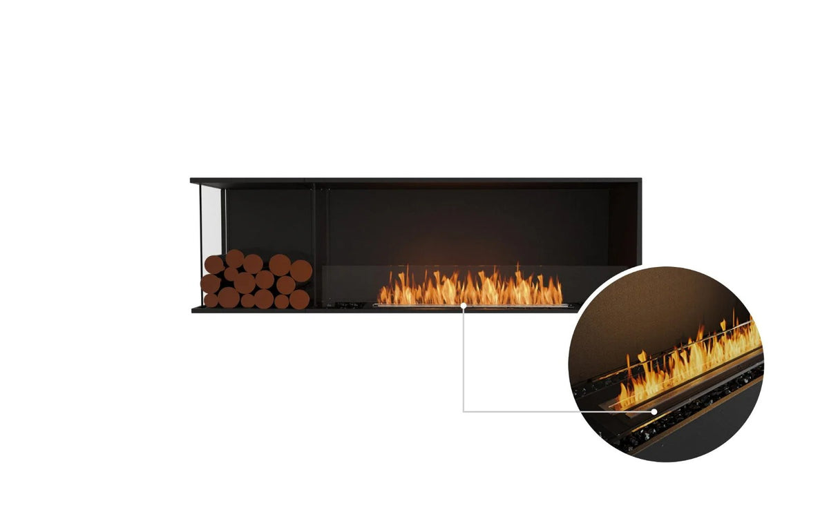 EcoSmart Fire Flex 68 Bioethanol Fireplace Insert - Single Room