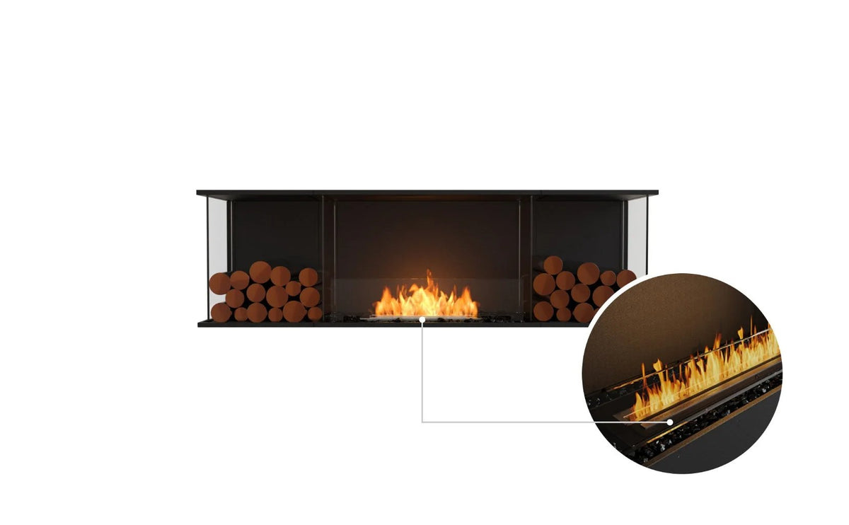 EcoSmart Fire Flex 68 Bioethanol Fireplace Insert - Single Room