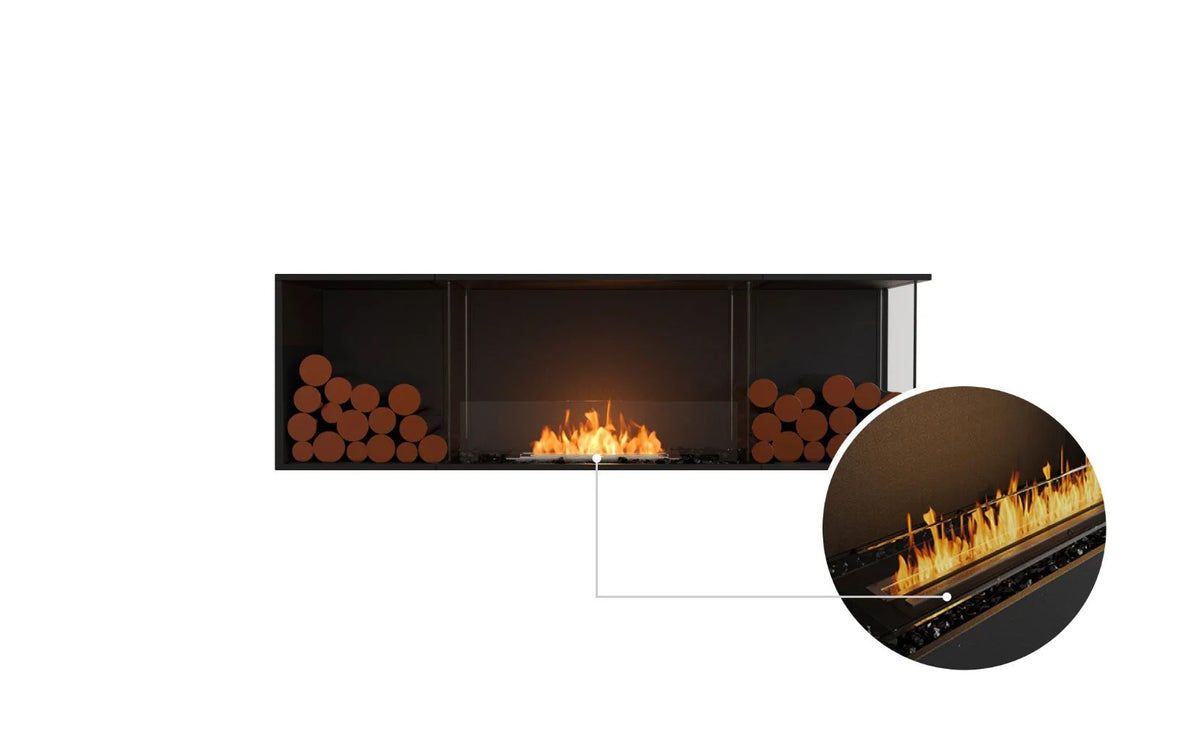EcoSmart Fire Flex 68 Bioethanol Fireplace Insert - Single Room