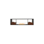 EcoSmart Fire Flex 78 Bioethanol Fireplace Insert-Room Divider