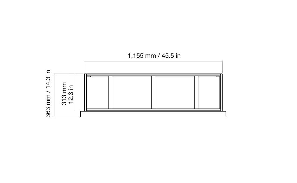 EcoSmart Fire - Frame 1000SS - Fireplace Insert